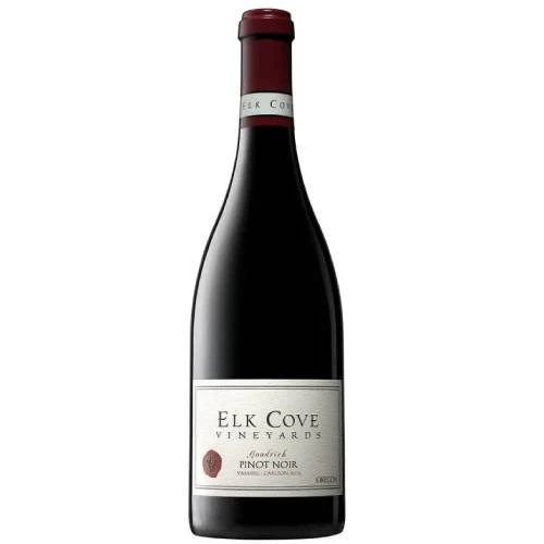 0948e54c74daee24c0563f5b6081ce40f1d19cad19deeff9b9068529391990b3 Elk Cove Pinot Noir Goodrich Vineyard 2022 - 750ML - Image 1