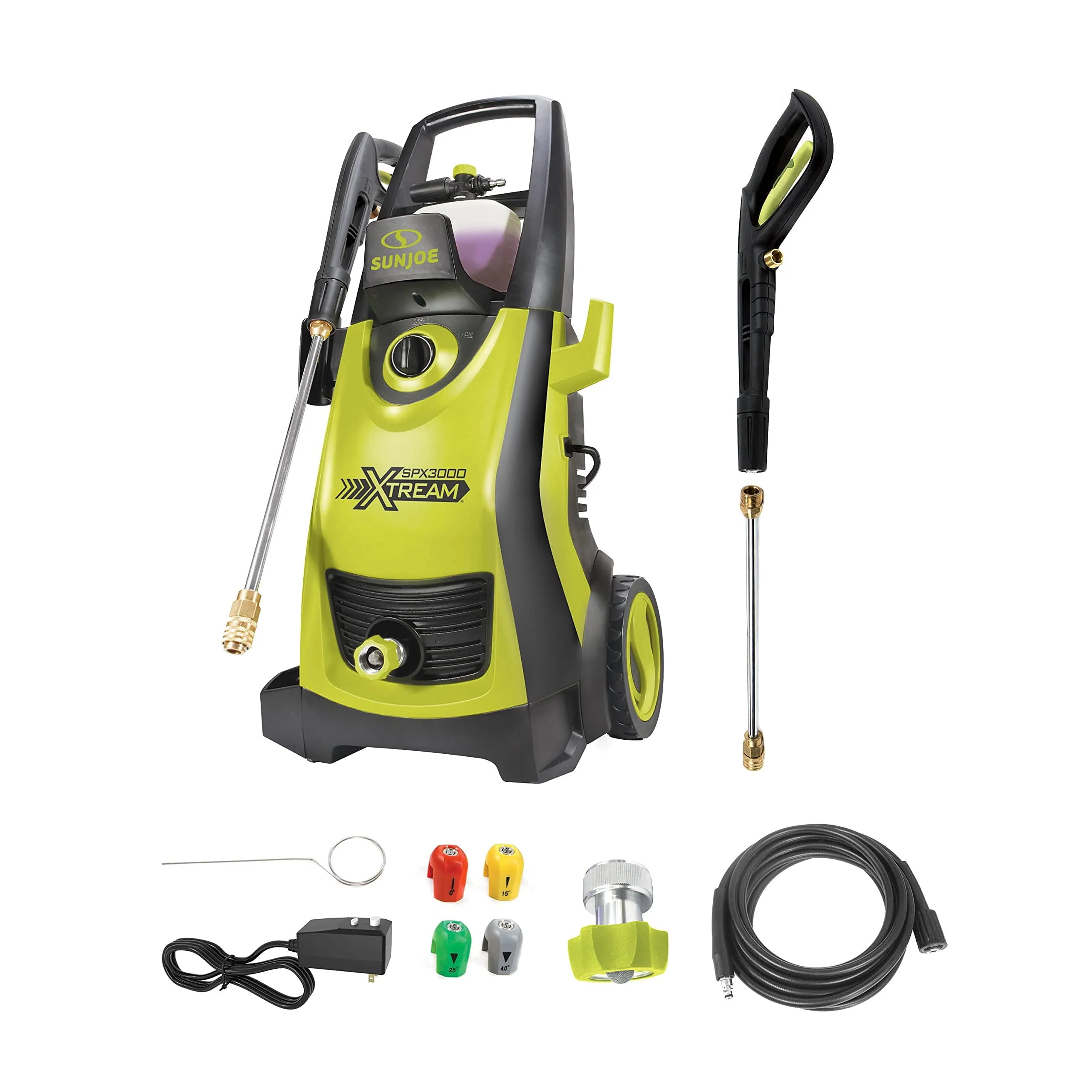 Restored Premium Sun Joe SPX3000-XT, 2200 Max PSI ,1.65 GPM, 13 Amp Xtream Clean Electric Pressure Washer (Refurbished)