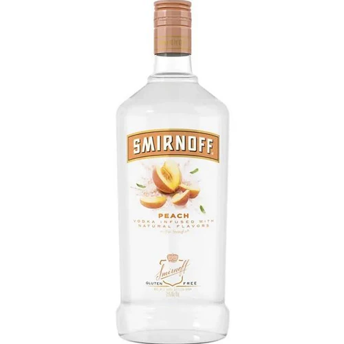 2ae009bbb0f32224b9fa400b7eafcb15a6bc796d22507566cb1fc2f3307669e5 Smirnoff Vodka Peach - 1.75L - Image 1