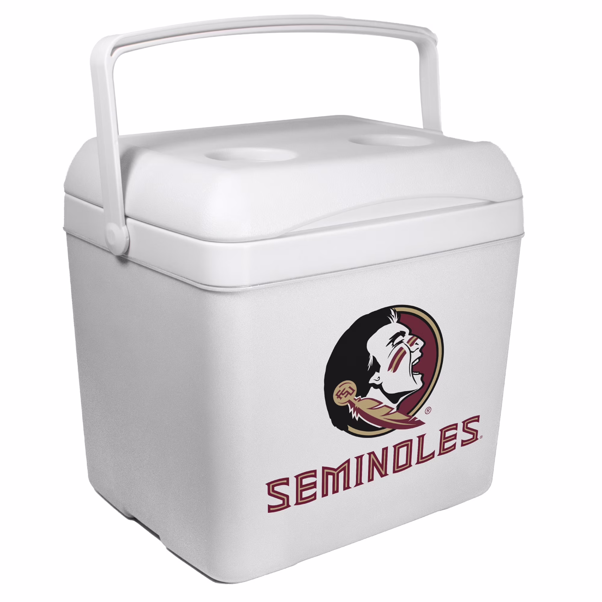 White Florida State Seminoles 24-Can Tailgate Cooler