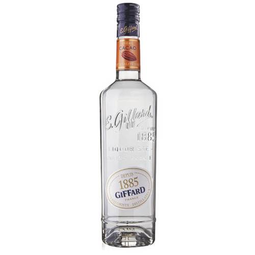 49c85935d82a846102faea5514f02a11fc6af0ceeedea358ab6fbe78455a35d8 Giffard Liqueurs Crème de Cacao (White) - 750ML - Image 1