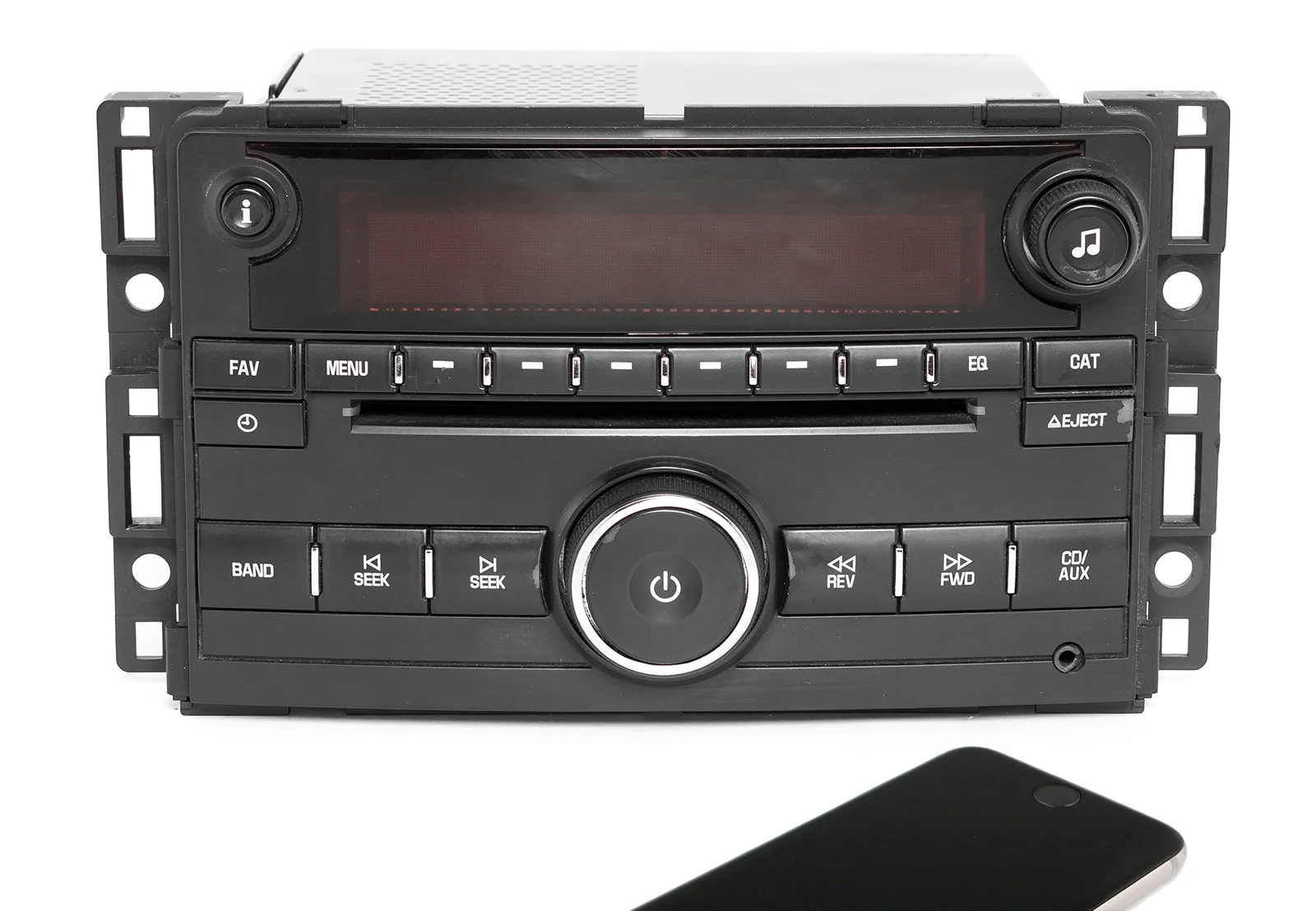 Restored Pontiac 2009 - 2010 G6 AM FM Single CD Player w Bluetooth Modification 20834563 (Refurbished)