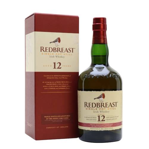6cd5cabc73b56181e4e482c0086cc179ed2d6cc7daea02e80c165a6300ddb54a RedBreast Irish Whiskey Aged 12 Years - 750ML - Image 1