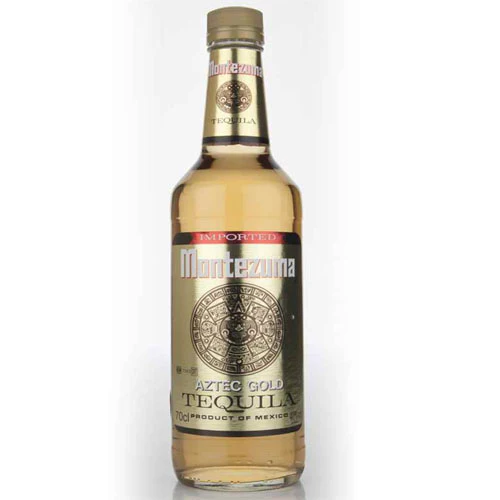 82e32a43a62c4f4cd46140471f4273873ace844ff7e7a909e8d527ba5891a569 Montezuma Gold Tequila - 750ML - Image 1