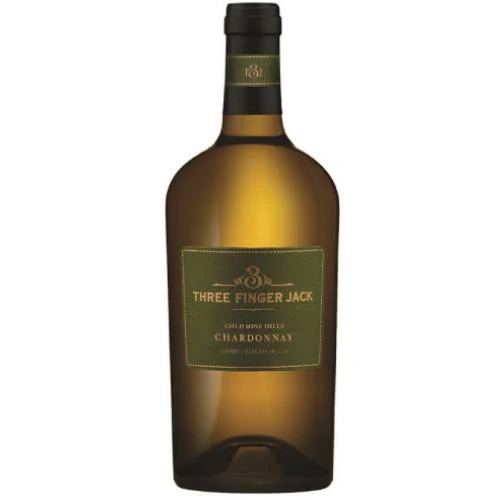 83847da52ccc93335a53ac47260521e206cc2d5aca19a91f7ee4b6680593a44a Three Finger Jack Gold Mine Hills Chardonnay - 750ml - Image 1