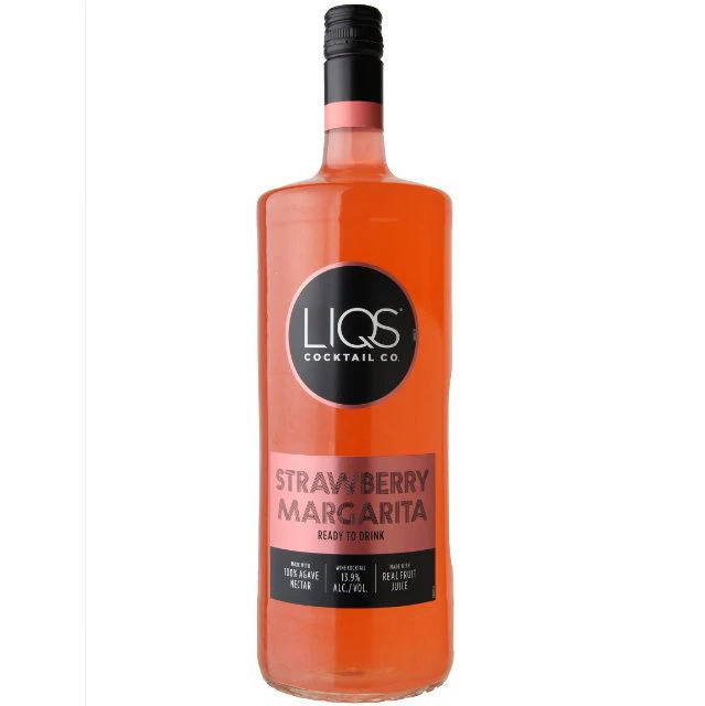 83ef751da6abda75c946151432aad0aca150c4c446727fc6a872c319676093c0 Liqs Strawberry Margarita - 1.5L - Image 1