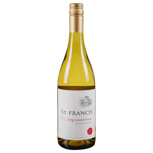 ab5c9883276efb77d279df421e95b845417909770e762cf124f9331c1556b19a St Francis Buttery Chardonnay 2021 - 750ML - Image 1