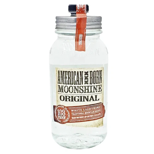 af6ad4ddfae63a80b15d44db8b109eaab44af38dc12fd69f4d55d96735f47b21 American Born Moonshine Original - 750ML - Image 1