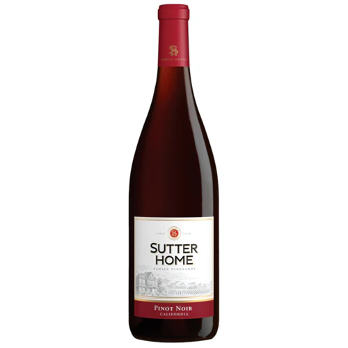 bea3d7279fa8b740928d91c7bde4918fa31dd5cfeb98186a8a3c78848ee38e27 Sutter Home Pinot Noir - 750ML - Image 1