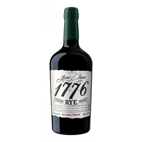 c5c4b30019dc4ba19dc58a18060ccad82dda0f38874c117a829a167c095ef2e3 James E. Pepper 1776 Barrel Proof Straight Rye Whiskey - 750ML - Image 1