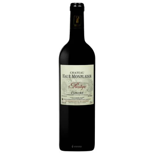 cf8f1803f9bcd69686b97429230a95e8603dfcb40d228c7c87c83b4463ea9327 Haut Monplaisir Cahors Prestige 2019 - 750ML - Image 1