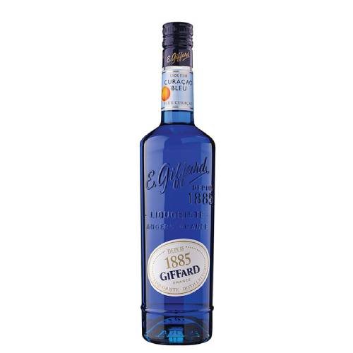 d98815592e1df5efa7440b0e4fd18a21378ca4cacb5bf0695cb70cc1ada58ecd Giffard Liqueurs Blue Curacao - 750ML - Image 1