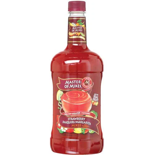 daef76f6eab313b194e58c279baadf78d4530c2231b1c1df68212f9c5a71cb32 Master Mixes Strawberry Daiquiri Na - 1.75L - Image 1
