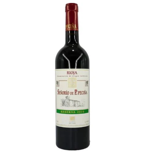 e54f174c48f053efdf3ddebfc12463f009c488de8fd5a4bcb20cf03b0f674eae Senorio Pecina Rioja Reserva 2014 - 750ml - Image 1